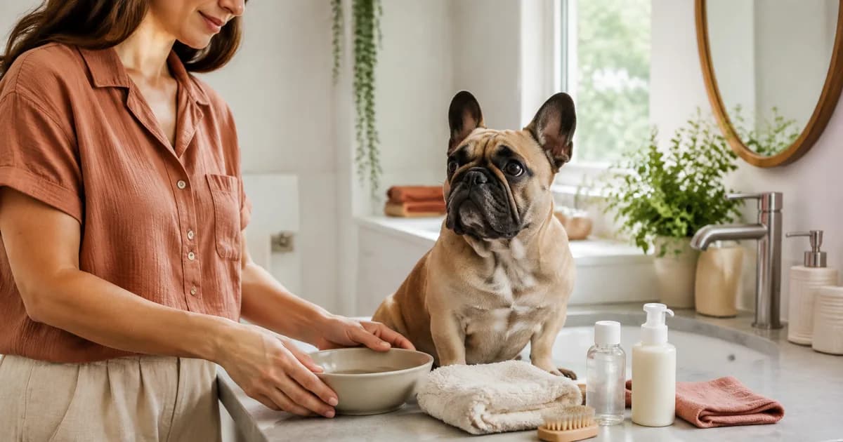 French Bulldog Chin Acne and Pyoderma: Signs & Care