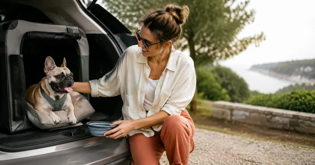 Road Trip With a French Bulldog: Car Setup, Breaks, and Hotels